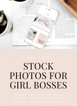 9 FREE MINIMAL STOCK PHOTOS