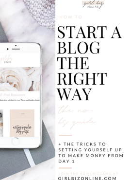 HOW TO START A BLOG (AND SET UP FOR SUCCESS FROM DAY ONE)