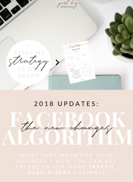 FACEBOOK ALGORITHM UPDATE 2018: MY STRATEGY CHANGES (THAT YOU SHOULD MAKE TOO)